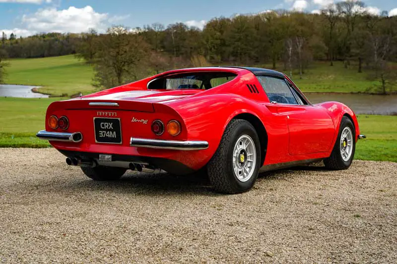 A 1973 Ferrari 246 Dino From The Supervisor Of Rock Legends Led Zeppelin Bought At Public sale